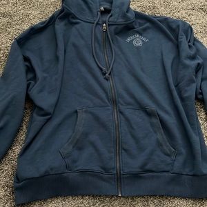 American eagle oversized zip up jacket